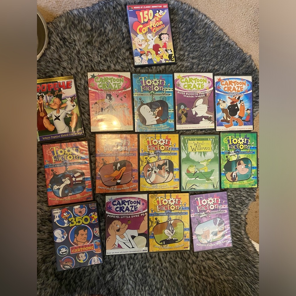 Classic Cartoon DVD collection